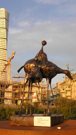 Skulpturutstllning i Daniaparken