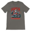Santa is coming t-shirt, asphalt