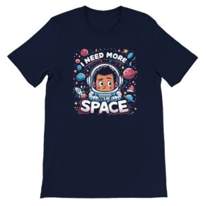 I need more space t-shirt, navy