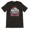 Santa squad t-shirt, black