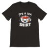 It's a tea shirt t-shirt, black