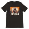 Catzilla t-shirt, black